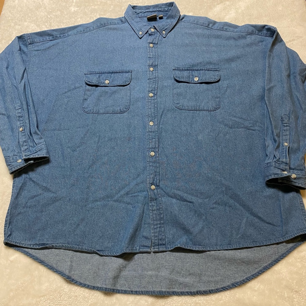 ASOS oversized denim shirt